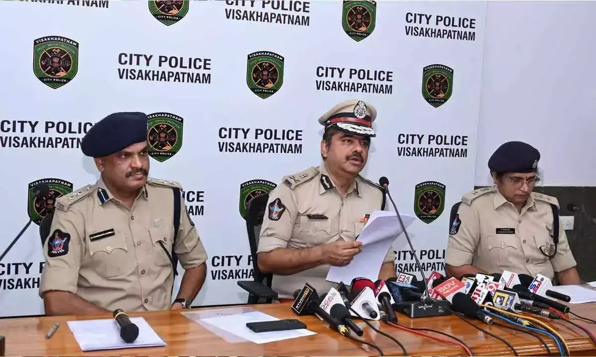 Vizag पुलिस ने जून में 80 संपत्ति मामले सुलझाए