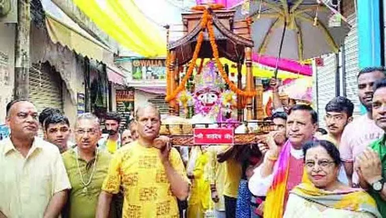 Nahan में निकली भगवान श्रीजगन्नाथ की 16वीं रथ यात्रा, उमड़ा जनसैलाब