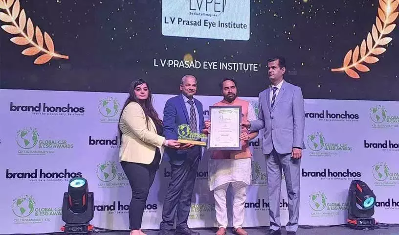 Hyderabad: LVPEI ने ग्लोबल CSR और ESG अवार्ड्स 2024 में ‘शीर्ष 10 सर्वश्रेष्ठ NGO’ जीते
