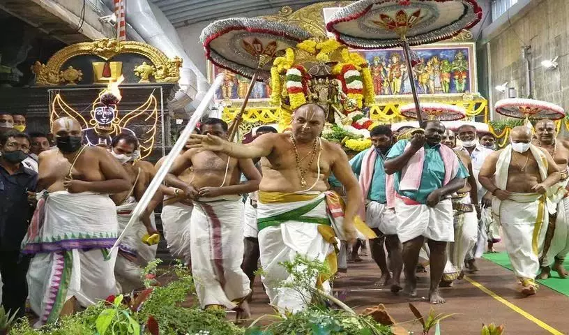 Tirupati: श्री कल्याण वेंकटेश्वर स्वामी मंदिर में 10 से 12 जुलाई तक ‘साक्षात्कार वैभवोत्सवम’