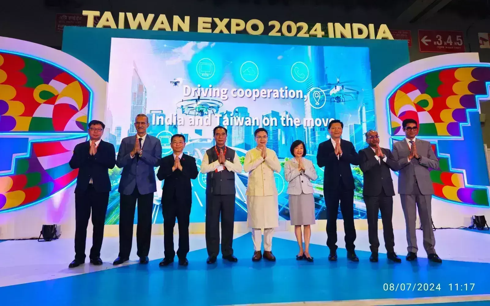 मुख्यमंत्री भारत के अतिथि के रूप में ताइवान एक्सपो 2024 में शामिल हुए