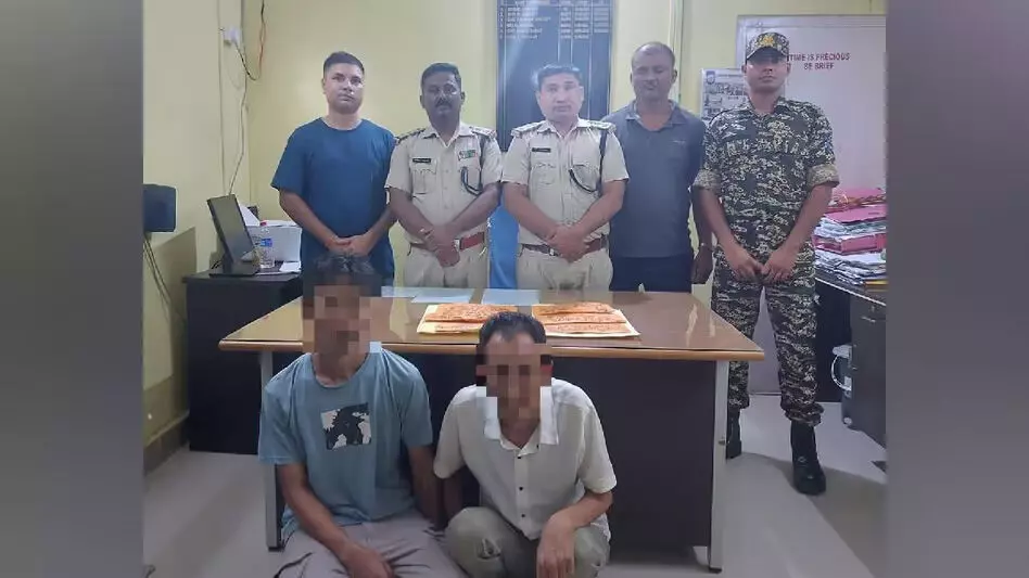ARUNACHAL : मादक पदार्थ तस्करी के सिलसिले में 2 लोग गिरफ्तार