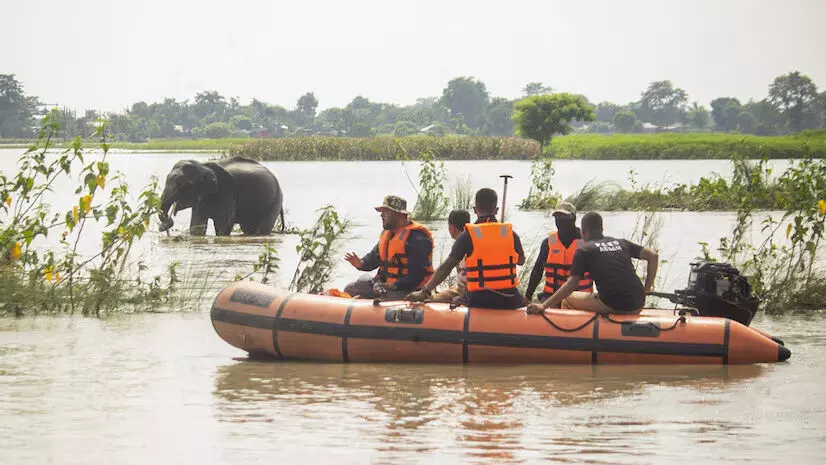 ASSAM : बाढ़ से निपटने के लिए बड़े वित्तीय निवेश के साथ ऐतिहासिक पहल शुरू