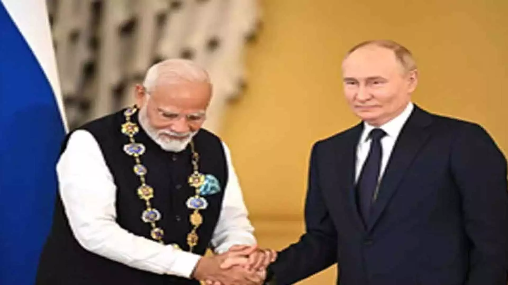 Moscow: प्रधानमंत्री मोदी ने रूस का सर्वोच्च नागरिक सम्मान ग्रहण किया