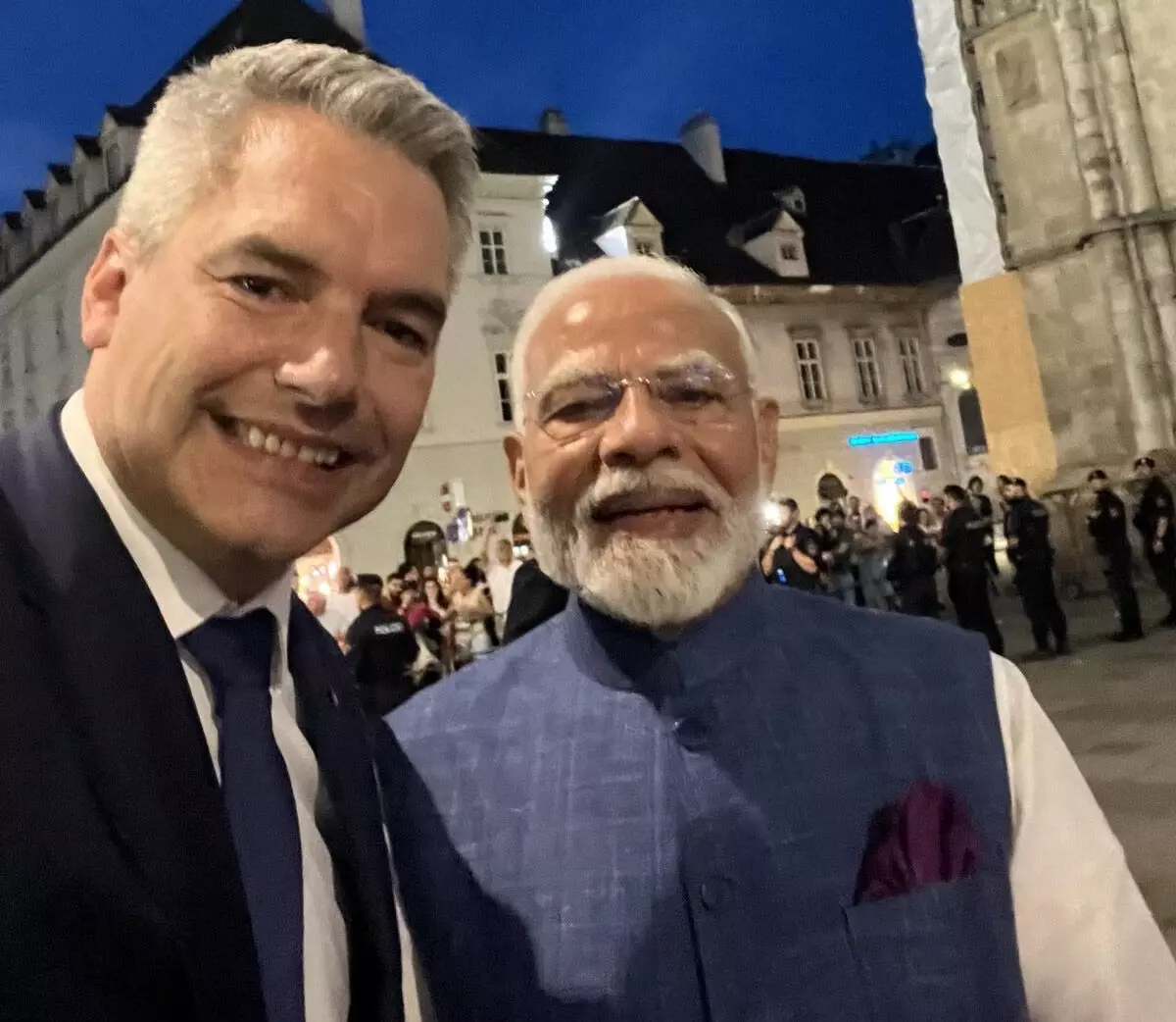ऑस्ट्रिया के चांसलर कार्ल नेहमर ने की PM मोदी से मुलाकात