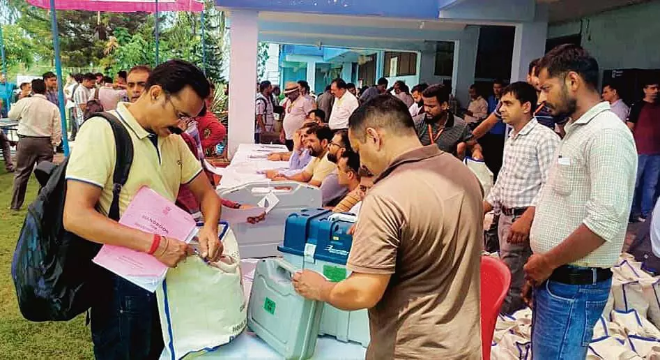 HIMACHAL: देहरा में आज 86,520 मतदाता करेंगे प्रत्याशियों का भाग्य तय