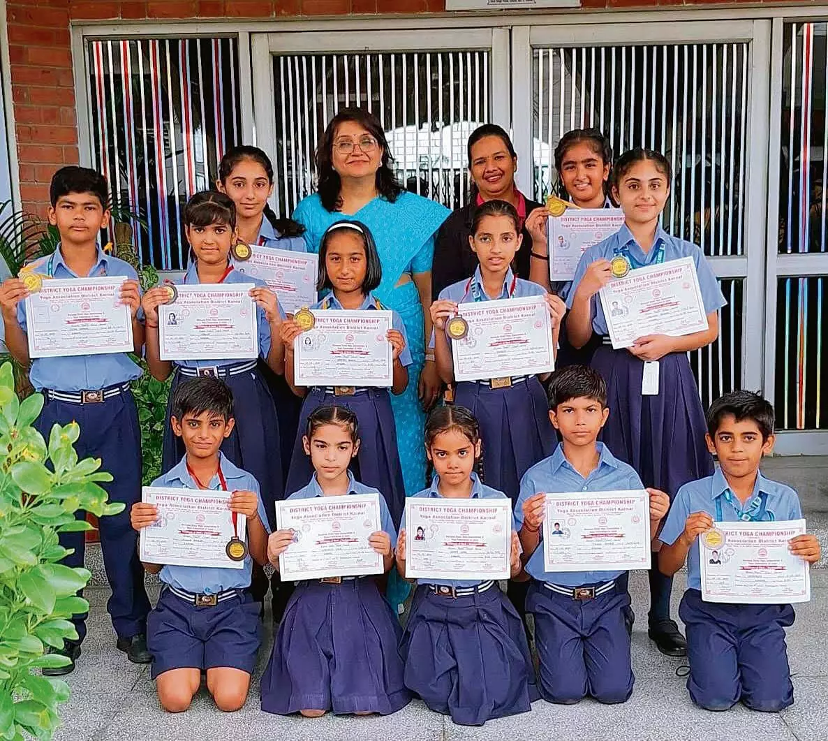 Haryana :  करनाल स्कूली छात्रों ने जीते पदक