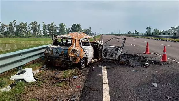 Haryana :  कुरुक्षेत्र में सड़क दुर्घटना में 3 की मौत, एक घायल