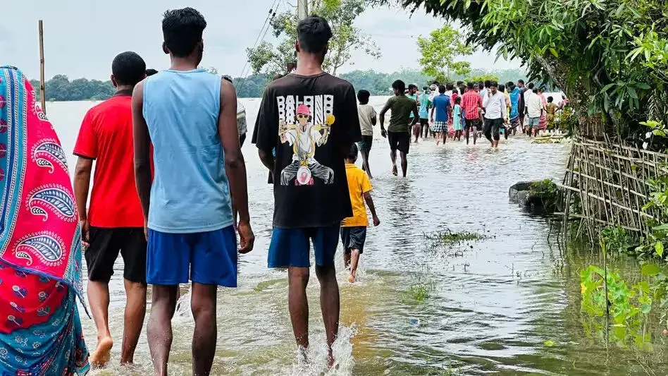 ASSAM में ब्रह्मपुत्र का जलस्तर घटने से बाढ़ में मरने वालों की संख्या 79 हुई