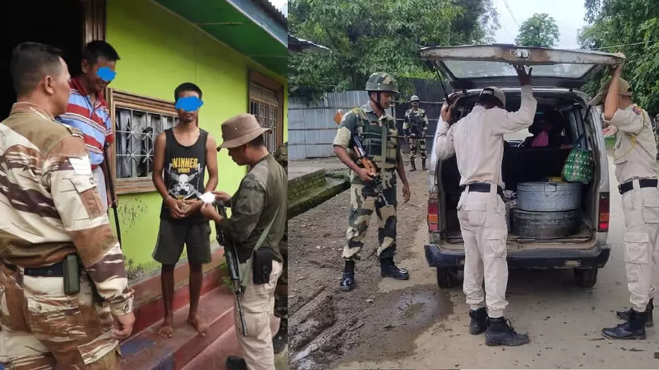 Manipur: राज्य भर में तलाशी अभियान में सुरक्षा बलों ने हथियार, गोला-बारूद के साथ 2 लोगों को गिरफ्तार