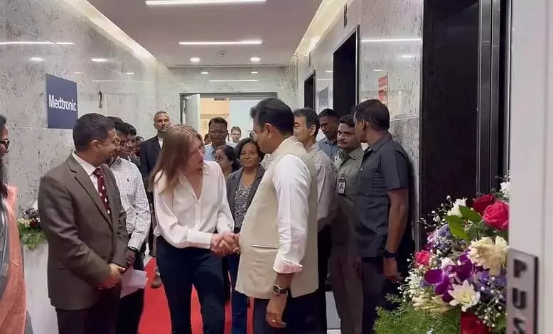 Telangana: अमेरिकी आधारित मेडट्रॉनिक ने हैदराबाद में वैश्विक आईटी केंद्र खोला