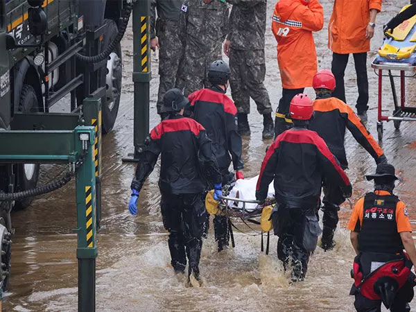 South Korea में भारी बारिश से चार लोगों की मौत