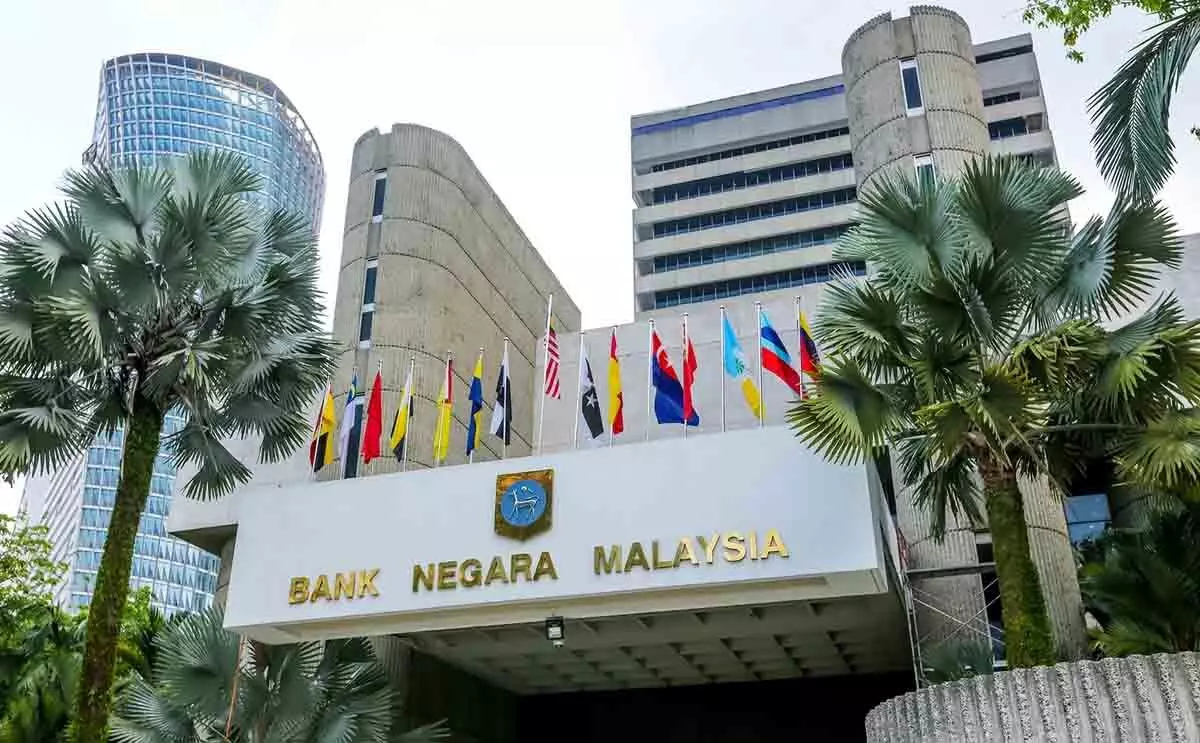 Malaysia के केंद्रीय बैंक ने प्रमुख दर को बरकरार रखा