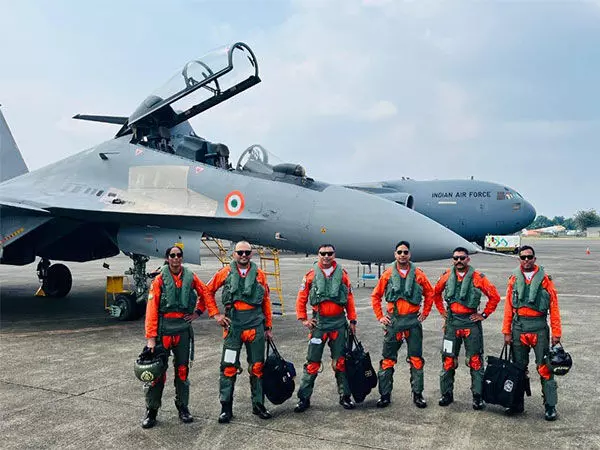 Indian Air Force की टुकड़ी ऑस्ट्रेलिया पहुंची