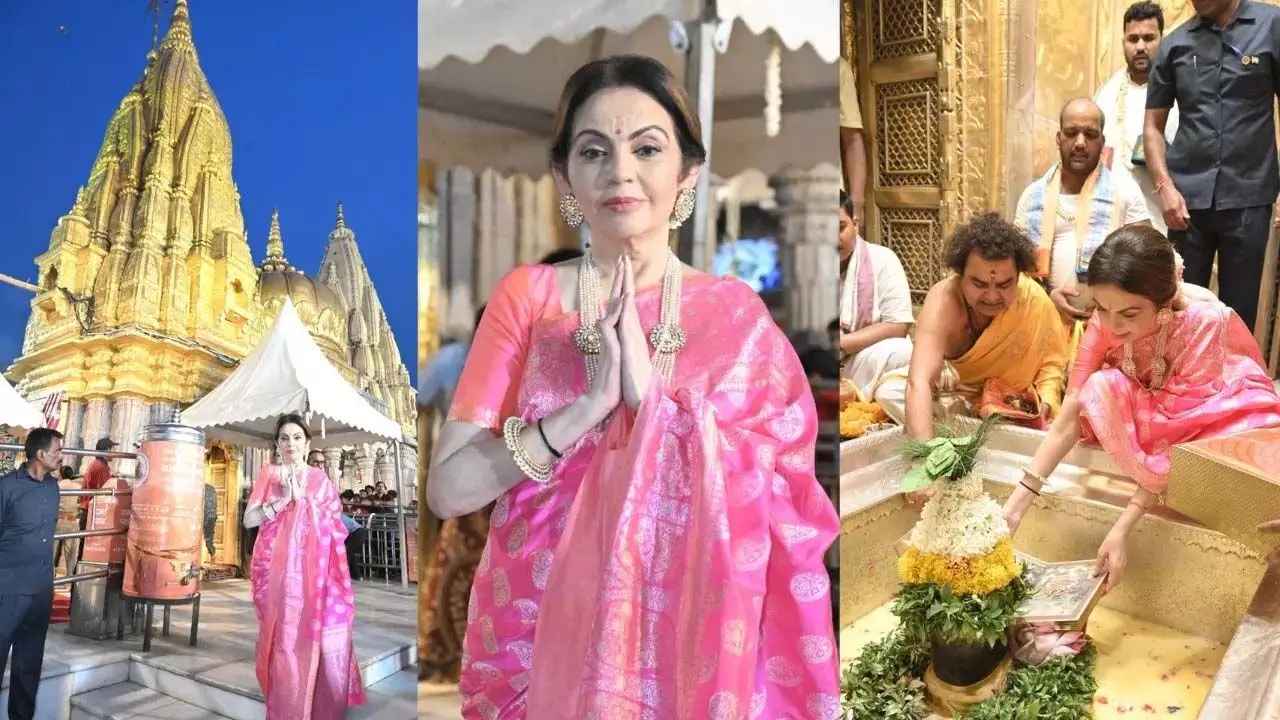 Anant-Radhika Wedding: शादी से पहले नीता अंबानी ने लगाया काशी विश्वनाथ का जयकारा
