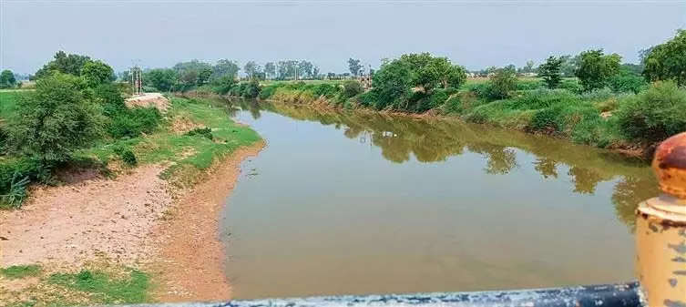 Haryana : घग्गर नदी का जलस्तर बढ़ने से सिरसा के लोग चिंतित