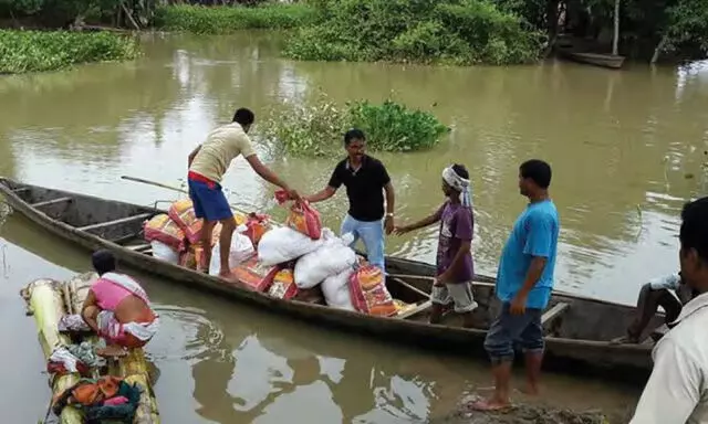 ASSAM : प्रेरणा एनजीओ ने मोरीगांव जिले में बाढ़ राहत प्रयासों को आगे बढ़ाया