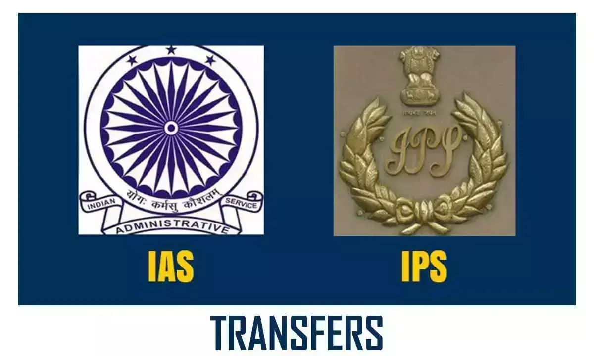 Andhra Pradesh सरकार ने आईएएस, आईपीएस अधिकारियों का तबादला किया