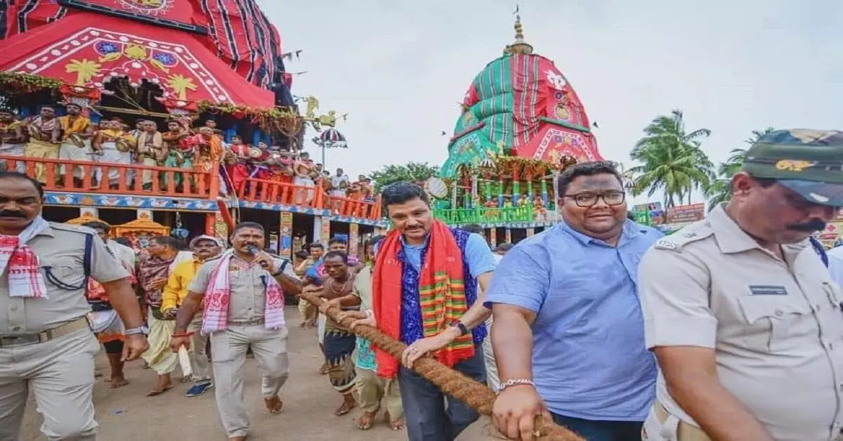 Rath Yatra 2024: तीन रथ दखिना मोड़ा की ओर रवाना