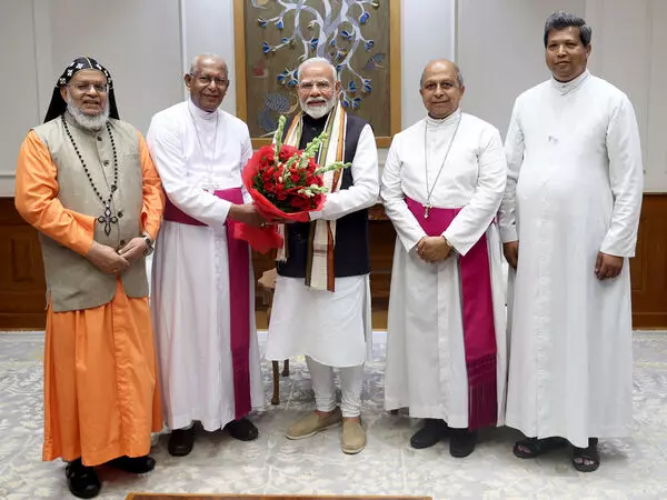 Indian Catholic Bishops Conference के प्रतिनिधिमंडल ने प्रधानमंत्री मोदी से मुलाकात की