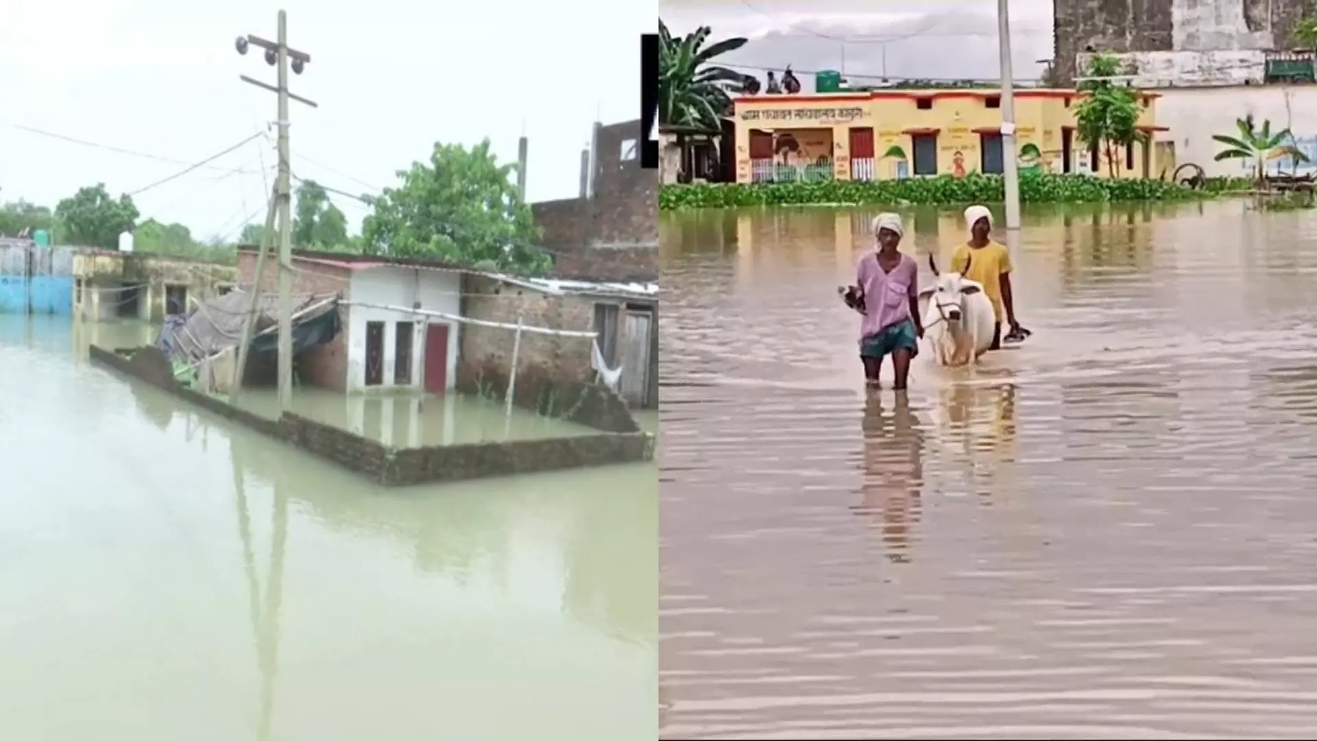 Lucknow: नेपाल से छोड़े गए पानी के बाद यूपी के कई शहरों में बाढ़ का खतरा