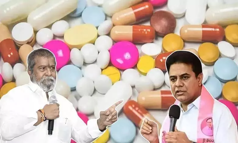Telangana: दवाओं की ‘कमी’ को लेकर केटीआर बनाम स्वास्थ्य मंत्री