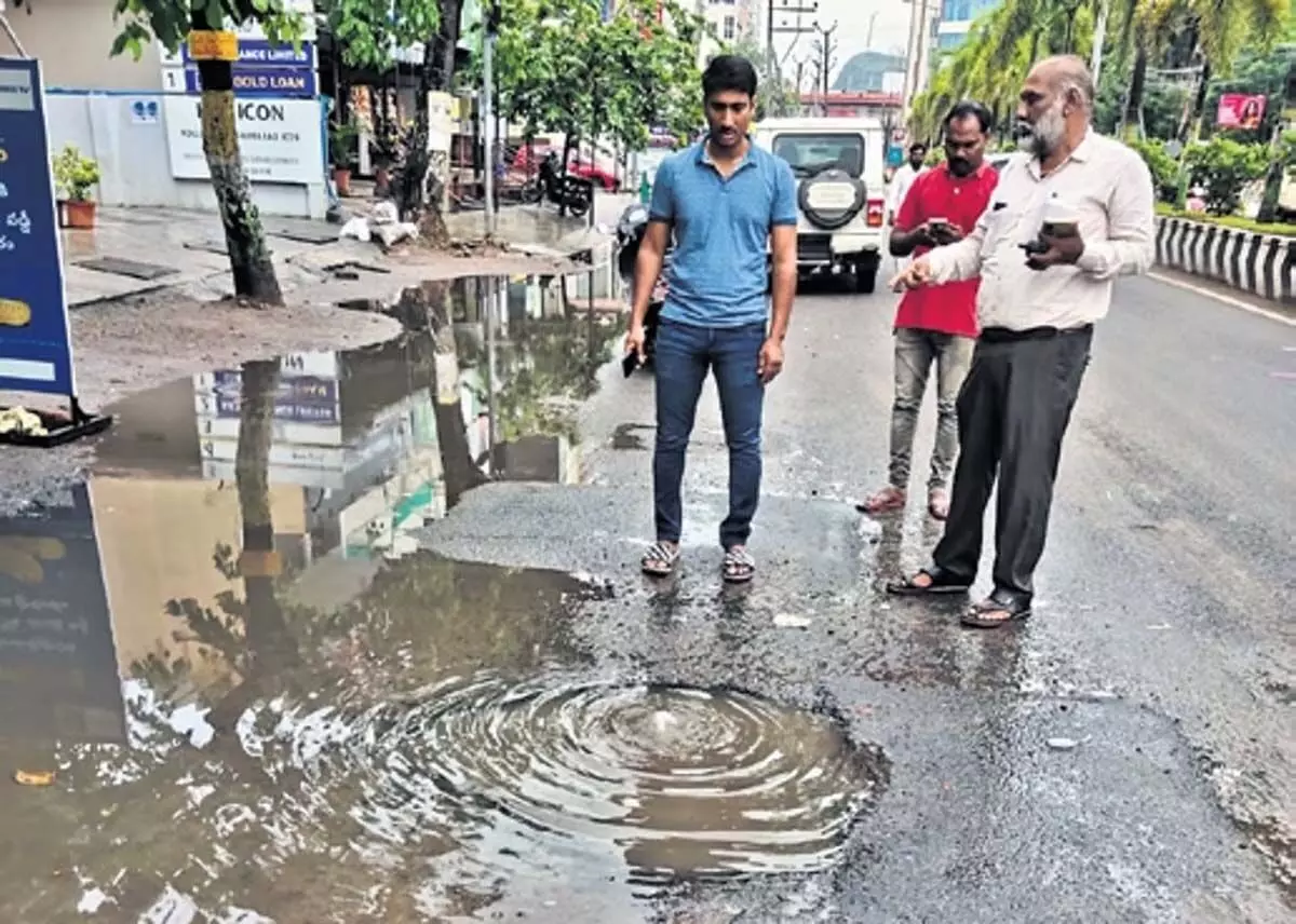 Andhra : विजयवाड़ा नगर निगम ने सड़कों पर जलभराव रोकने के लिए कदम उठाए