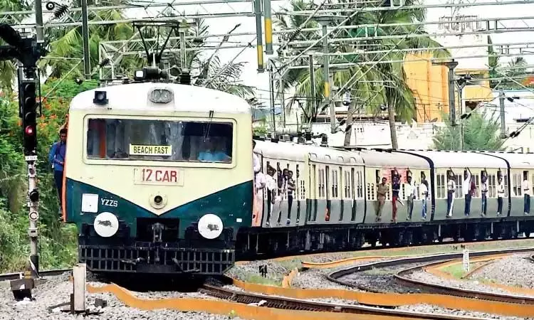 Chennai बीच-चेंगलपट्टू खंड पर EMU ट्रेन सेवाएं पूरी तरह रद्द करने की घोषणा