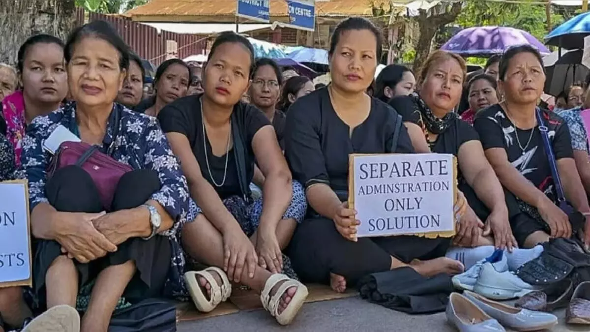 MANIPUR  के शीर्ष आदिवासी संगठन ने कहा