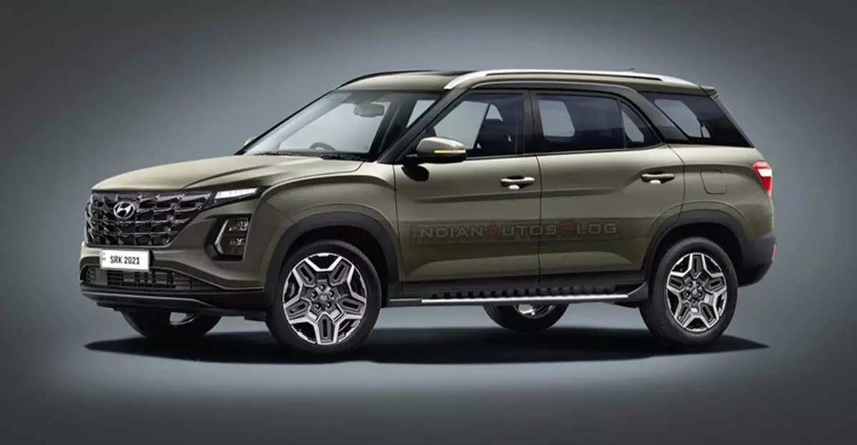 Hyundai Alcazar Facelift जल्द ही भारतीय बाज़ार में आ रहा