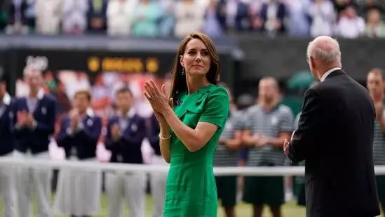 kate middleton विंबलडन पुरुष फाइनल में अपनी  उपस्थिति दर्ज कराएंगी