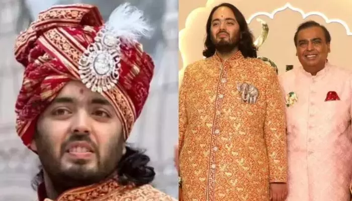 Anant Ambani:अनंत अंबानी ने अपनी शादी की शेरवानी पर लगाई ये खास ब्रोच