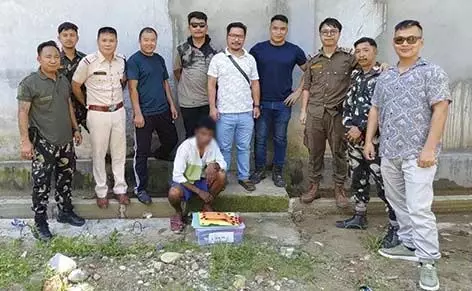 Arunachal : ईटानगर पुलिस ने ड्रग तस्कर को किया गिरफ्तार