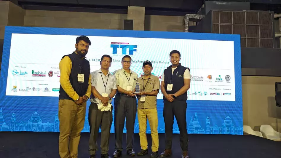SIKKIM पर्यटन ने टीटीएफ कोलकाता में इको-टूरिज्म उत्कृष्टता पुरस्कार जीता