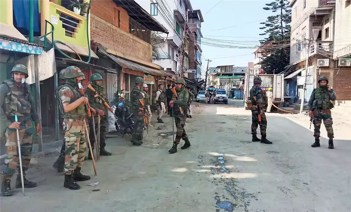 Manipur : सुरक्षा बलों द्वारा कथित खाद्य तोड़फोड़ पर कुकी समूह नाराज