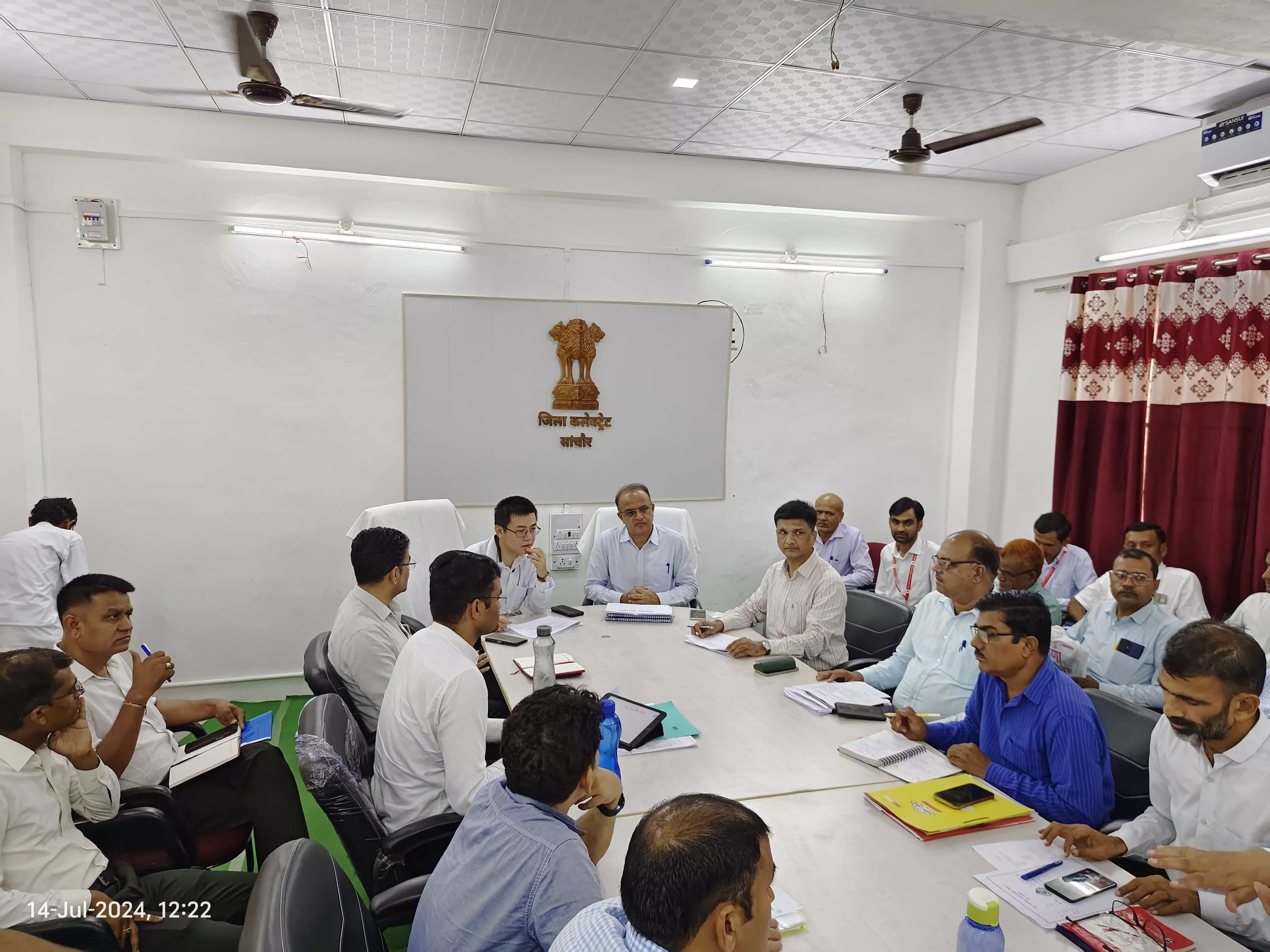 Jaipur : जिला प्रभारी सचिव विभागीय समीक्षा बैठक संपन्न