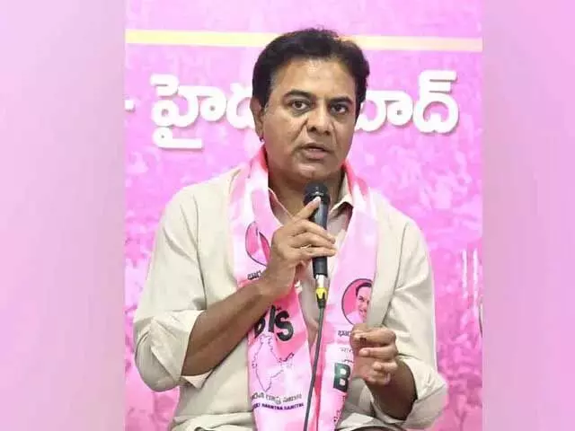 KTR ने कृषि क्षेत्र में बीआरएस सरकार के योगदान की सराहना की