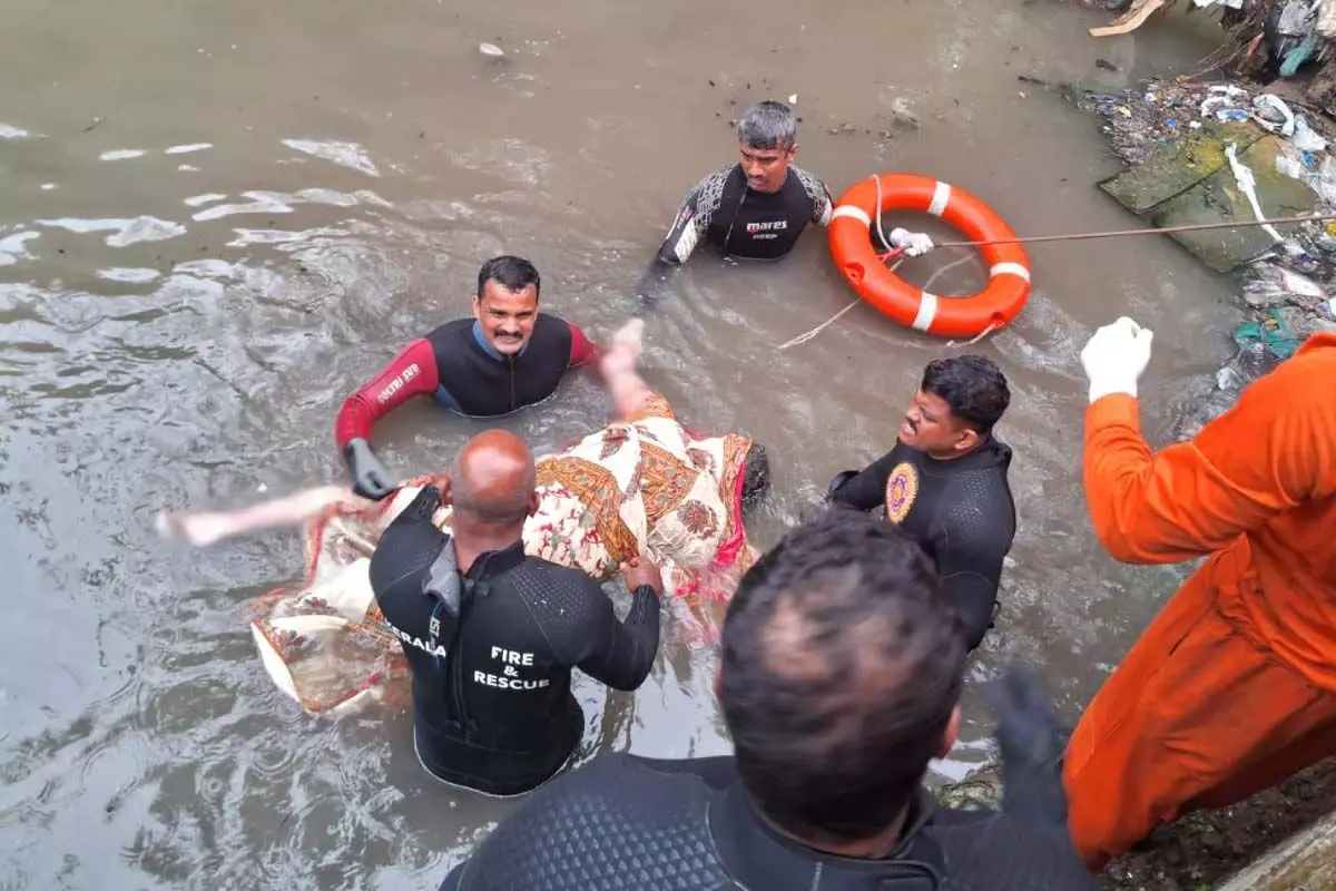 Kerala : तिरुवनंतपुरम नहर में लापता हुए सफाई कर्मचारी का शव 46 घंटे बाद मिला