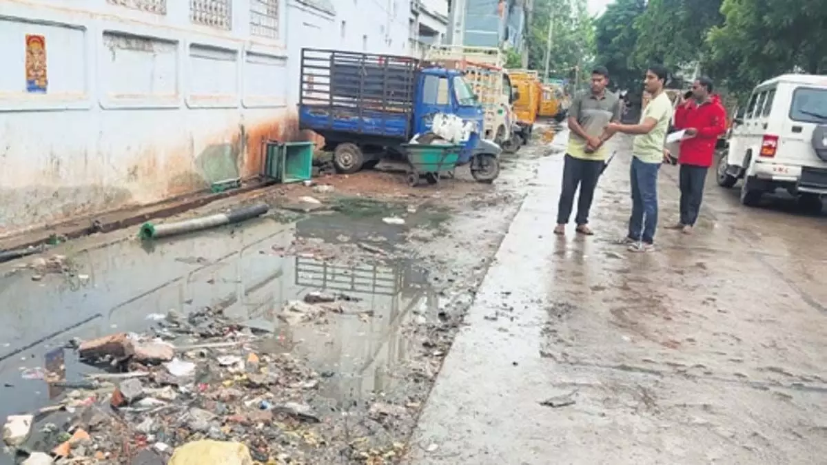 Andhra : विजयवाड़ा नगर निगम ने भारी बारिश के बाद जलभराव को रोकने के लिए कदम उठाए