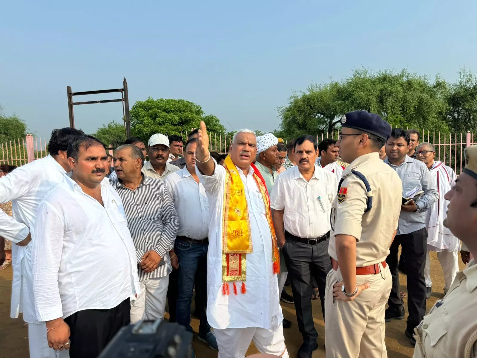 Bharatpur : गृह राज्यमंत्री ने की मुडिया पूर्णिमा मेले की तैयारियों की समीक्षा