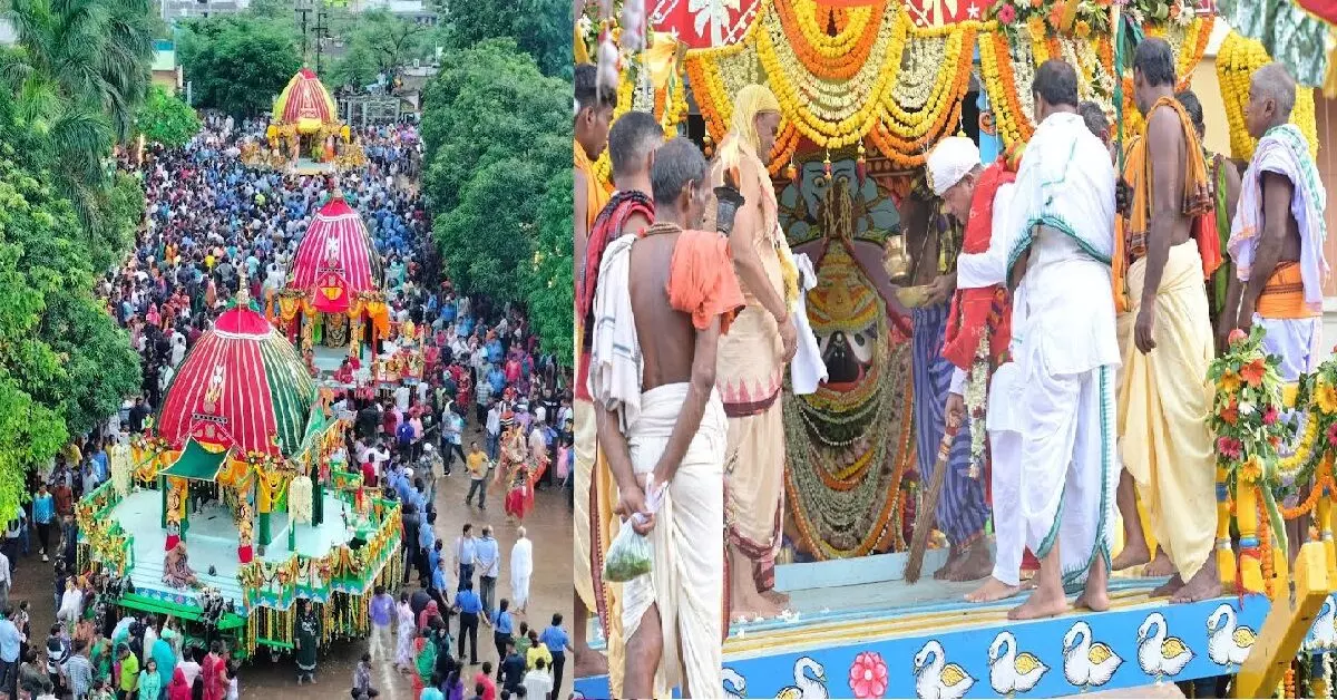 Bahuda Yatra का केआईआईटी में भव्यता के साथ समापन