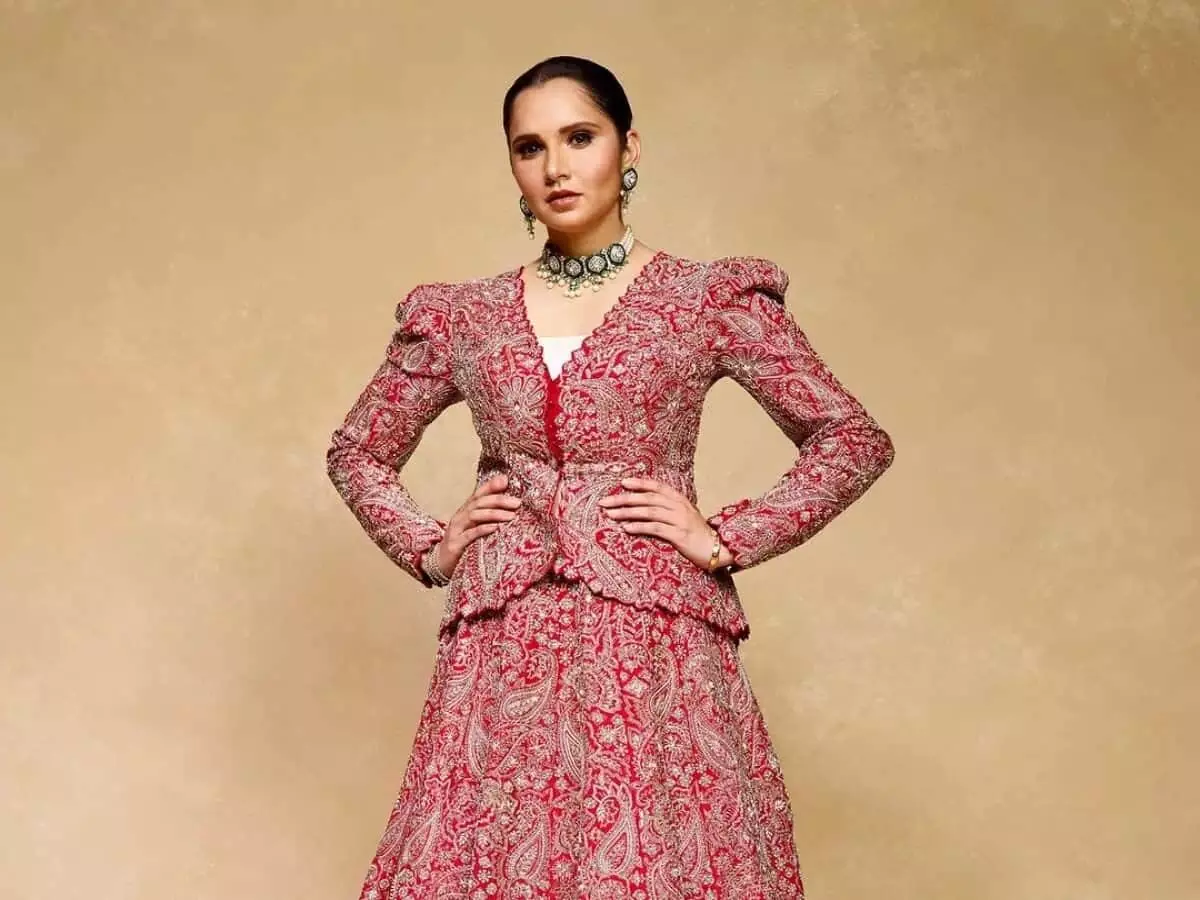 Sania Mirza की अंबानी शादी की पोशाक की कीमत