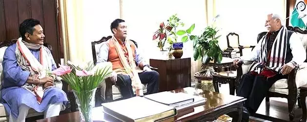 Arunachal : राज्यपाल और मुख्यमंत्री ने विकास संबंधी मुद्दों पर चर्चा की