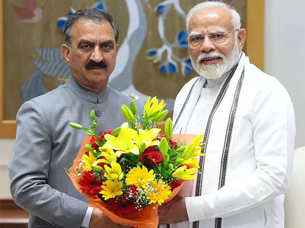 CM Sukhu ने प्रधानमंत्री मोदी से मुलाकात की