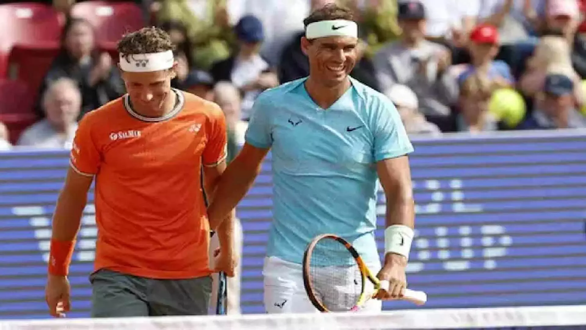 Rafael Nadal ने बास्टाड की वापसी में रूड के साथ मिलकर डबल्स में जीत दर्ज की