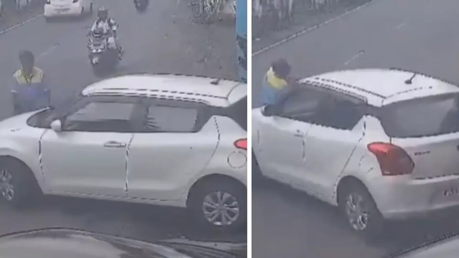 Kerala: कार चालक ने पेट्रोल पंप कर्मचारी को बोनट पर 1 km तक घसीटा, वीडियो...