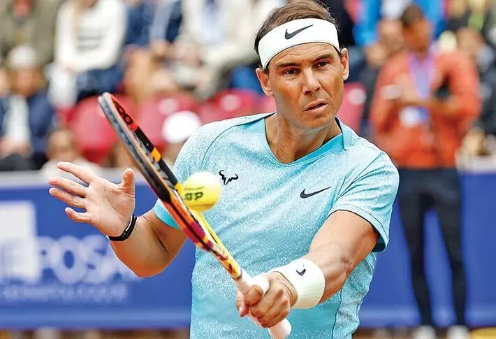 Rafael Nadal ने लियो बोर्ग को हराकर एकल में शानदार वापसी की