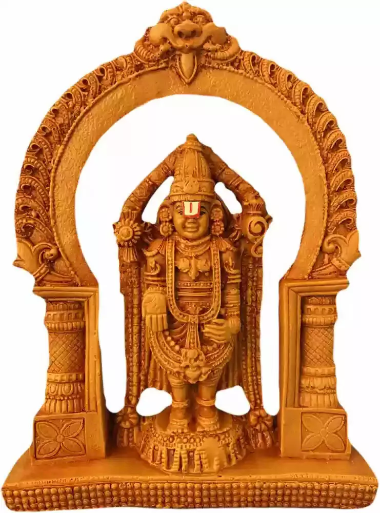 Tirupati: भगवान वेंकटेश्वर की लकड़ी की मूर्ति 3 लाख रुपये कीमत