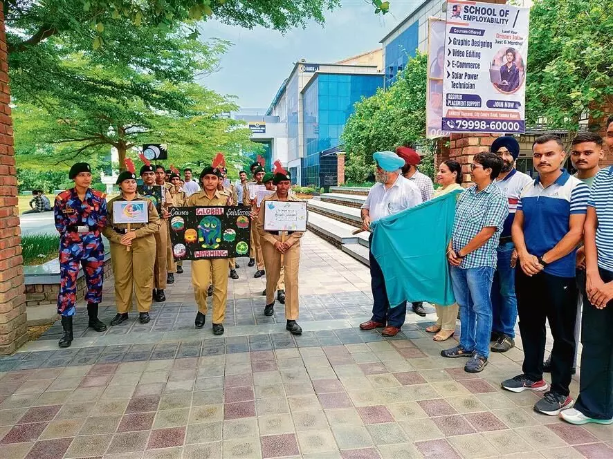 Haryana : यमुनानगर ग्लोबल वार्मिंग के प्रभाव पर रैली
