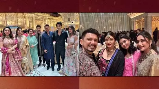 Shahrukh Khan और ऐश्वर्या राय के साथ नजर आईं माधुरी दीक्षित